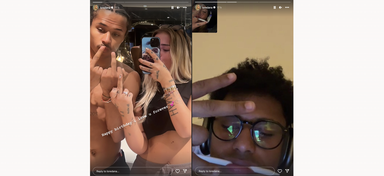 Loredana x Karim - Instagram 22 Geburtstag