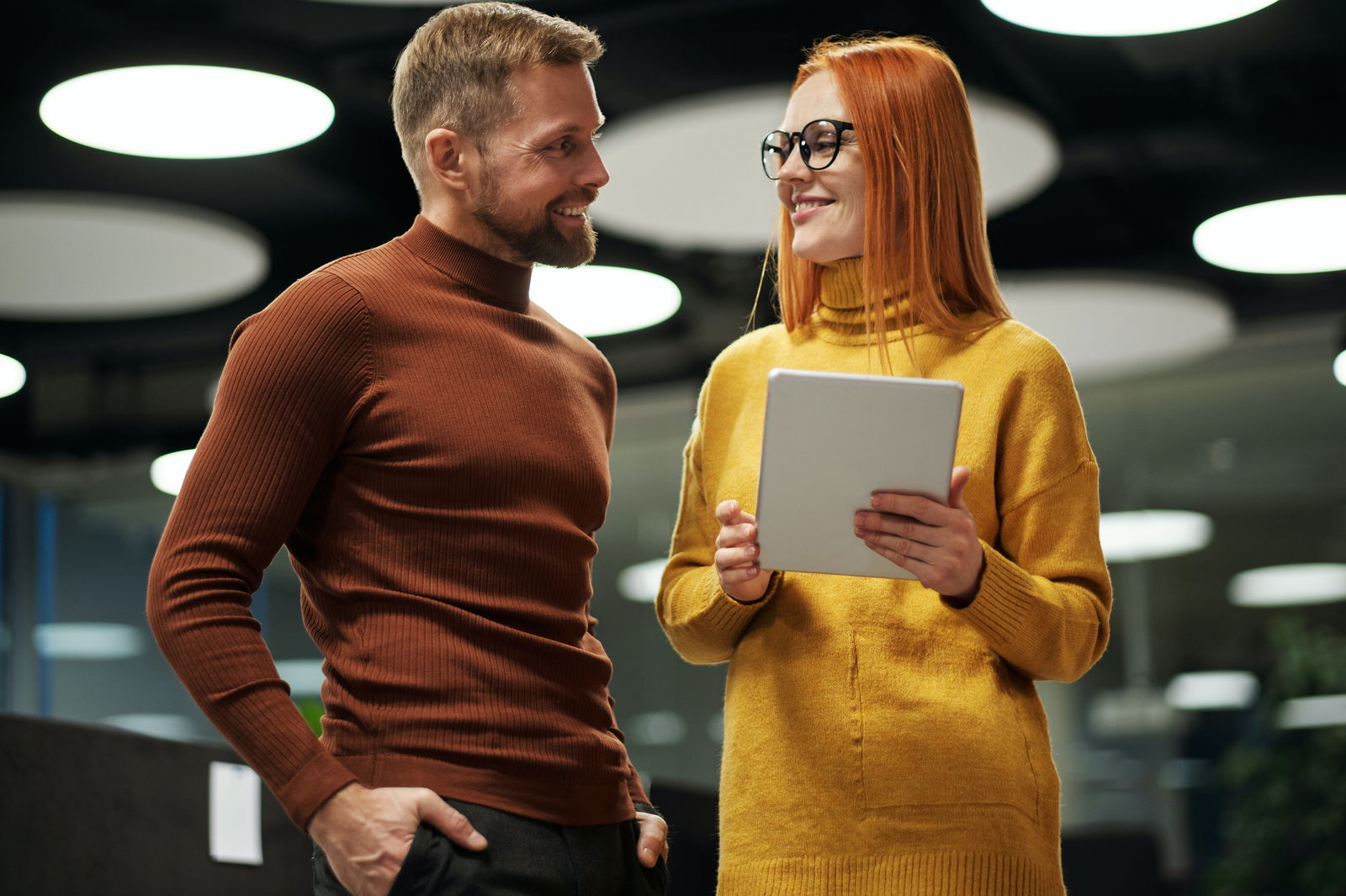 Flirt flirten Kollegen 