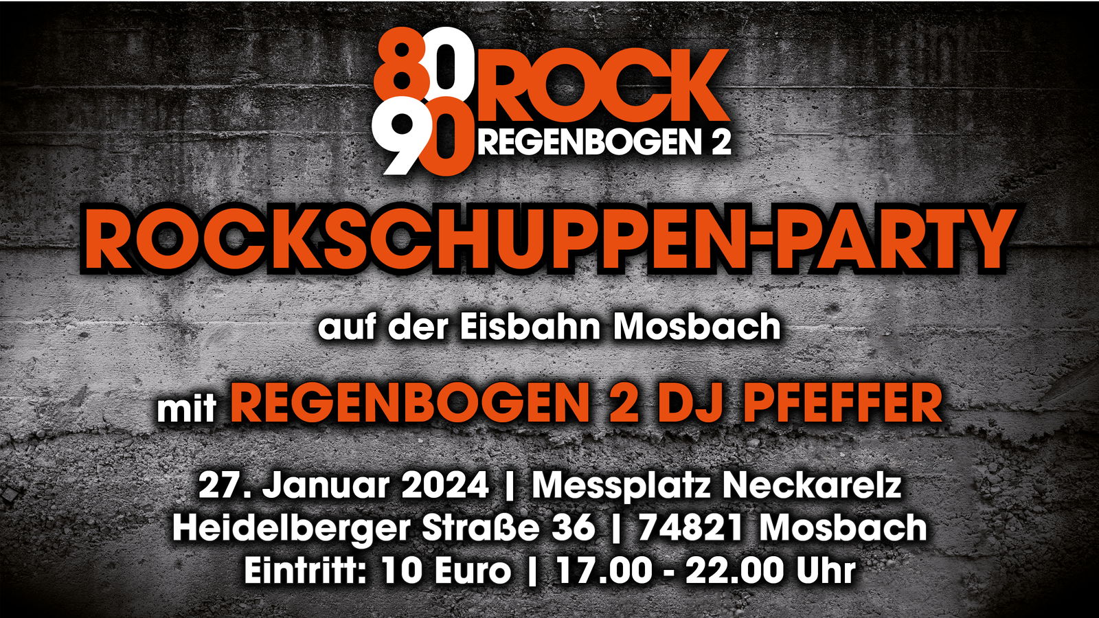 Rockschuppen-Party