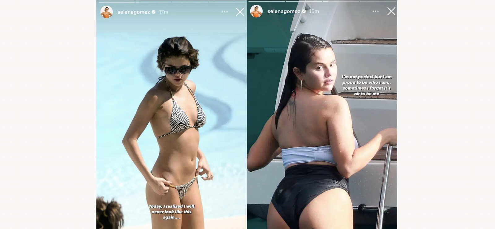 Selena Gomez - Körper - Instagram