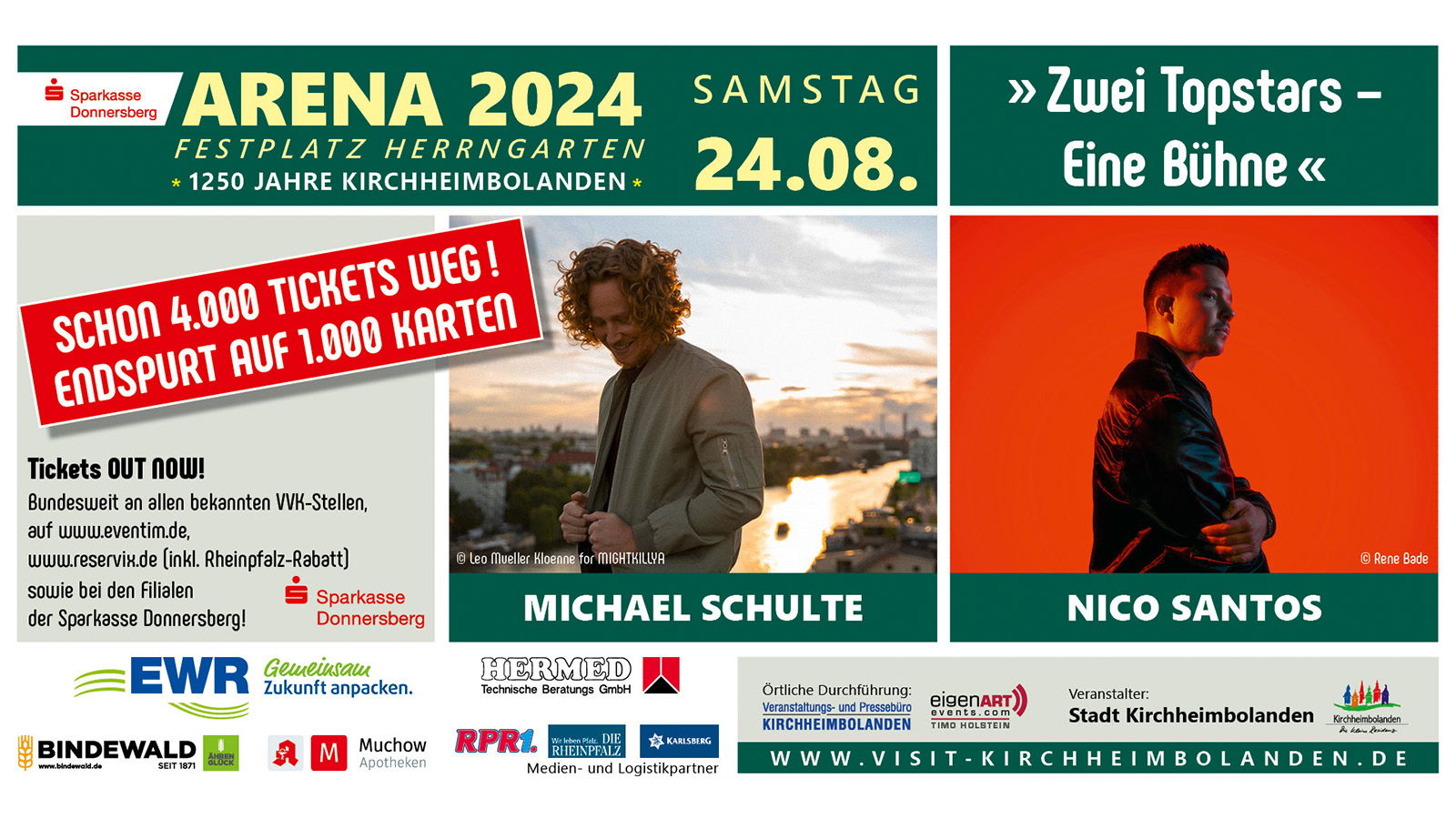 Michael Schulte und Nico Santos