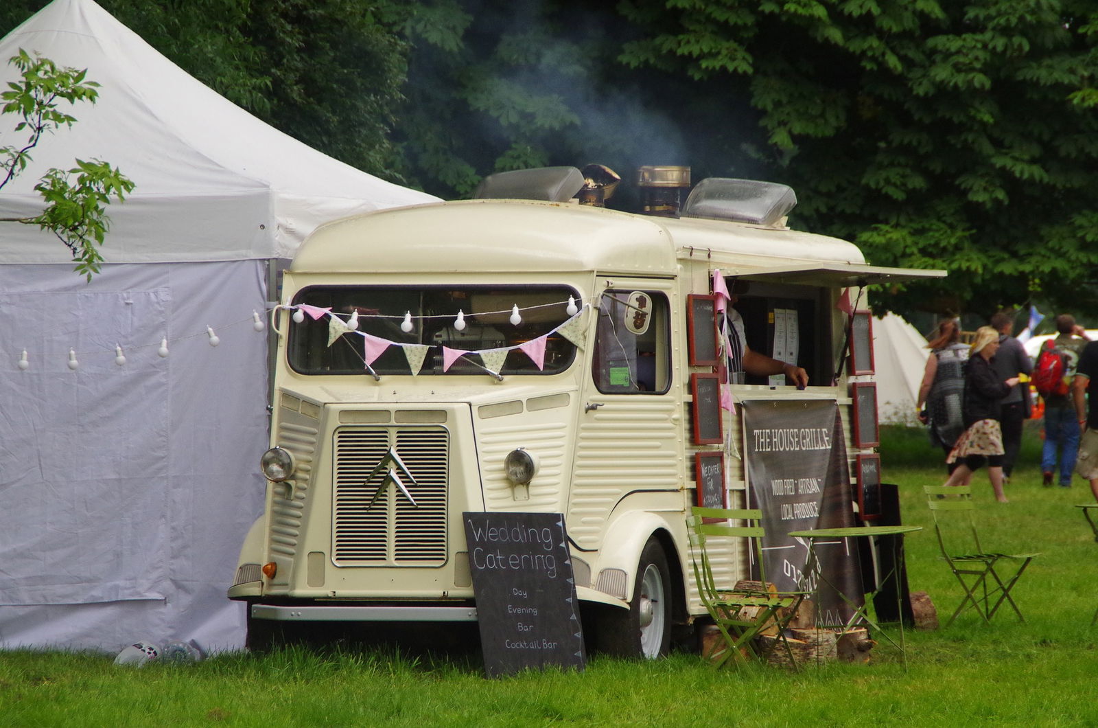 Foodtruck auf Music-Festival