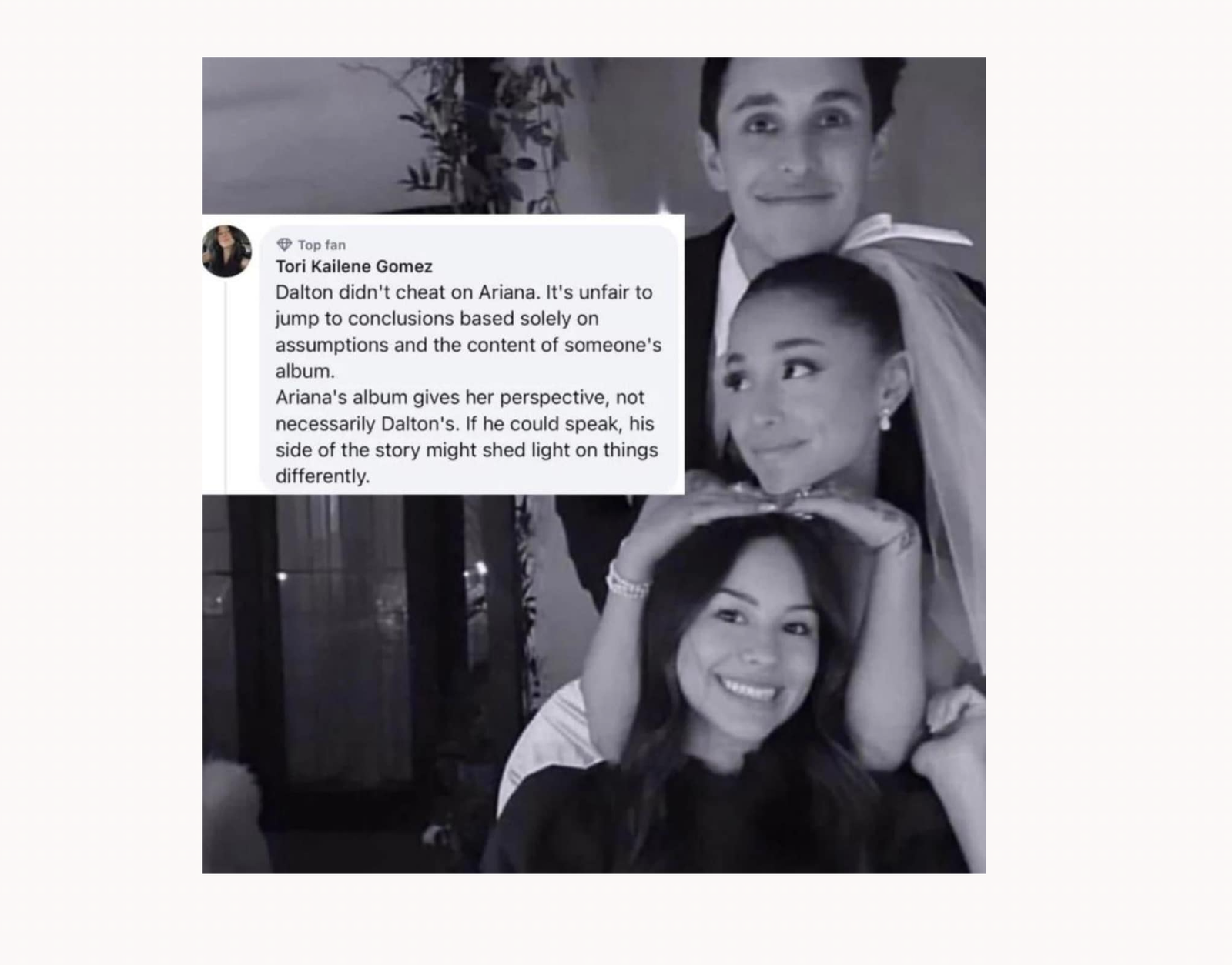 Tori Gomez Dalton Gomez Ariana Grande