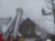 Einsatzkräfte der Feuerwehr sind bei einem Hausbrand in Calw (Baden-Württemberg) im Einsatz.