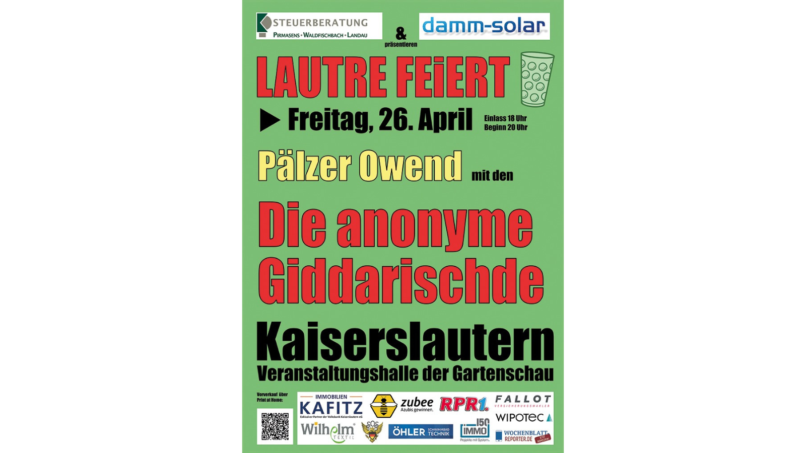 Lautre feiert-Pfälzer Owend