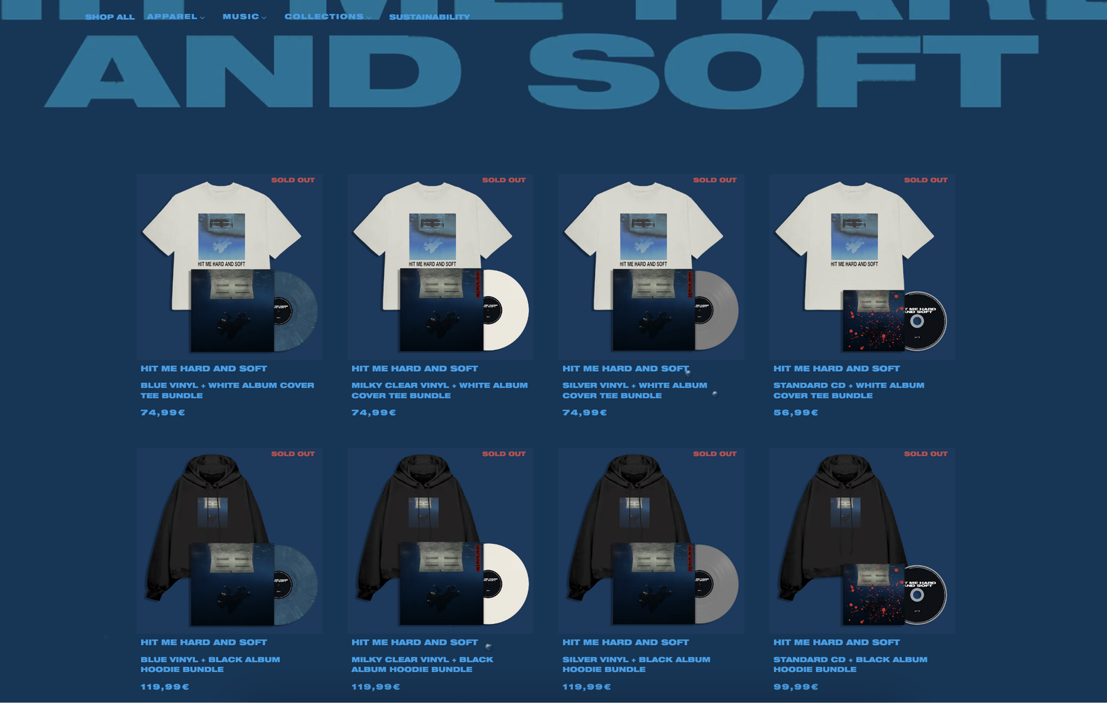 Billie Eilish - Album Shop Sold Out