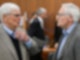 Die Staatsanwaltschaft wirft den drei ehemaligen DFB-Funktionären Theo Zwanziger (l), Horst R. Schmidt und Wolfgang Niersbach (M) Steuerhinterziehung vor.