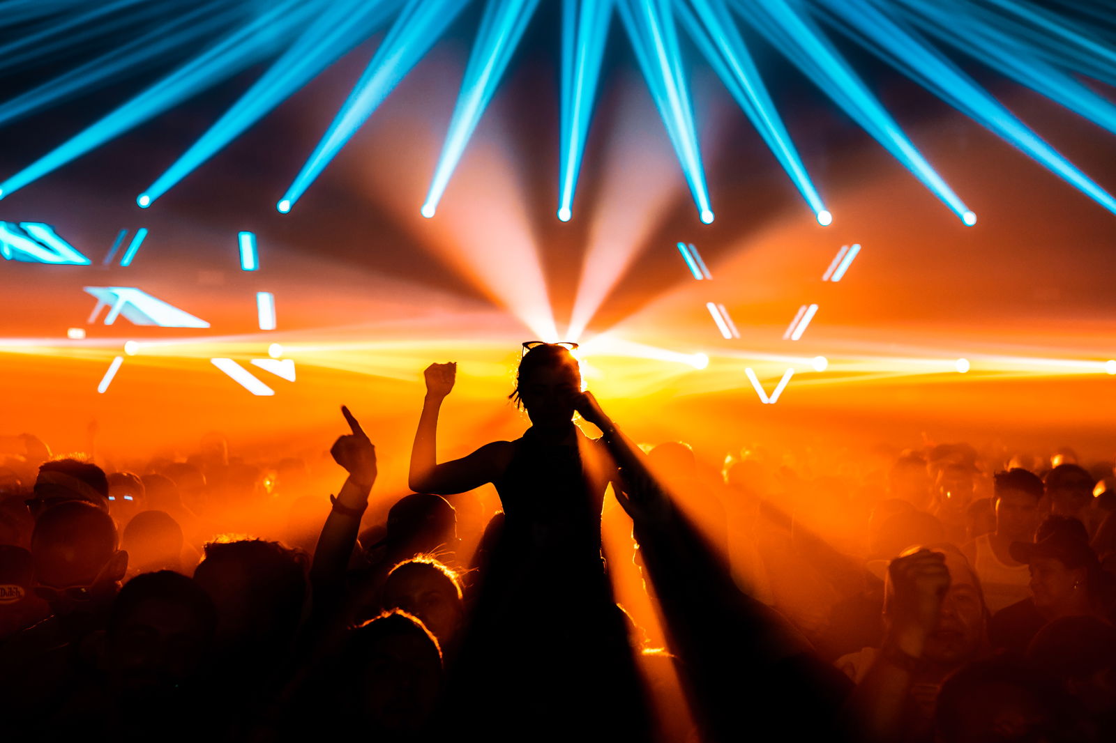 Tanzende Partycrowd bei Tomorrowland