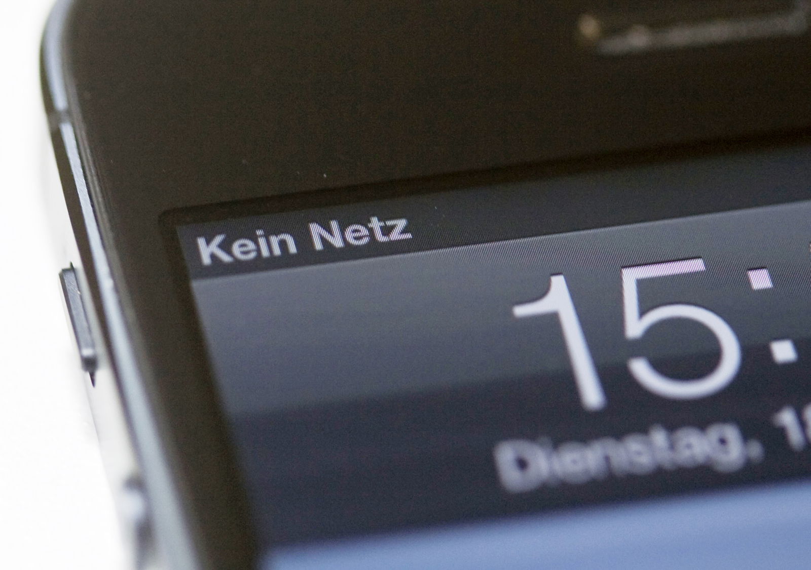 Kein Empfang, kein Netz