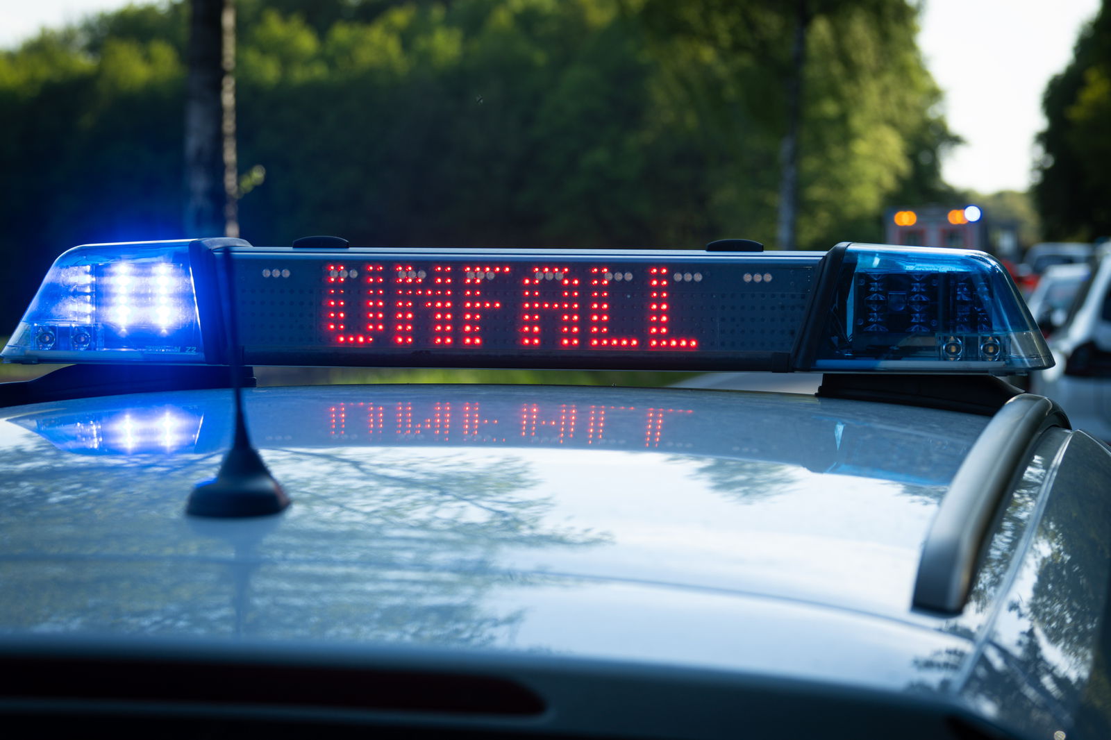 Polizei Unfall Symbolbild