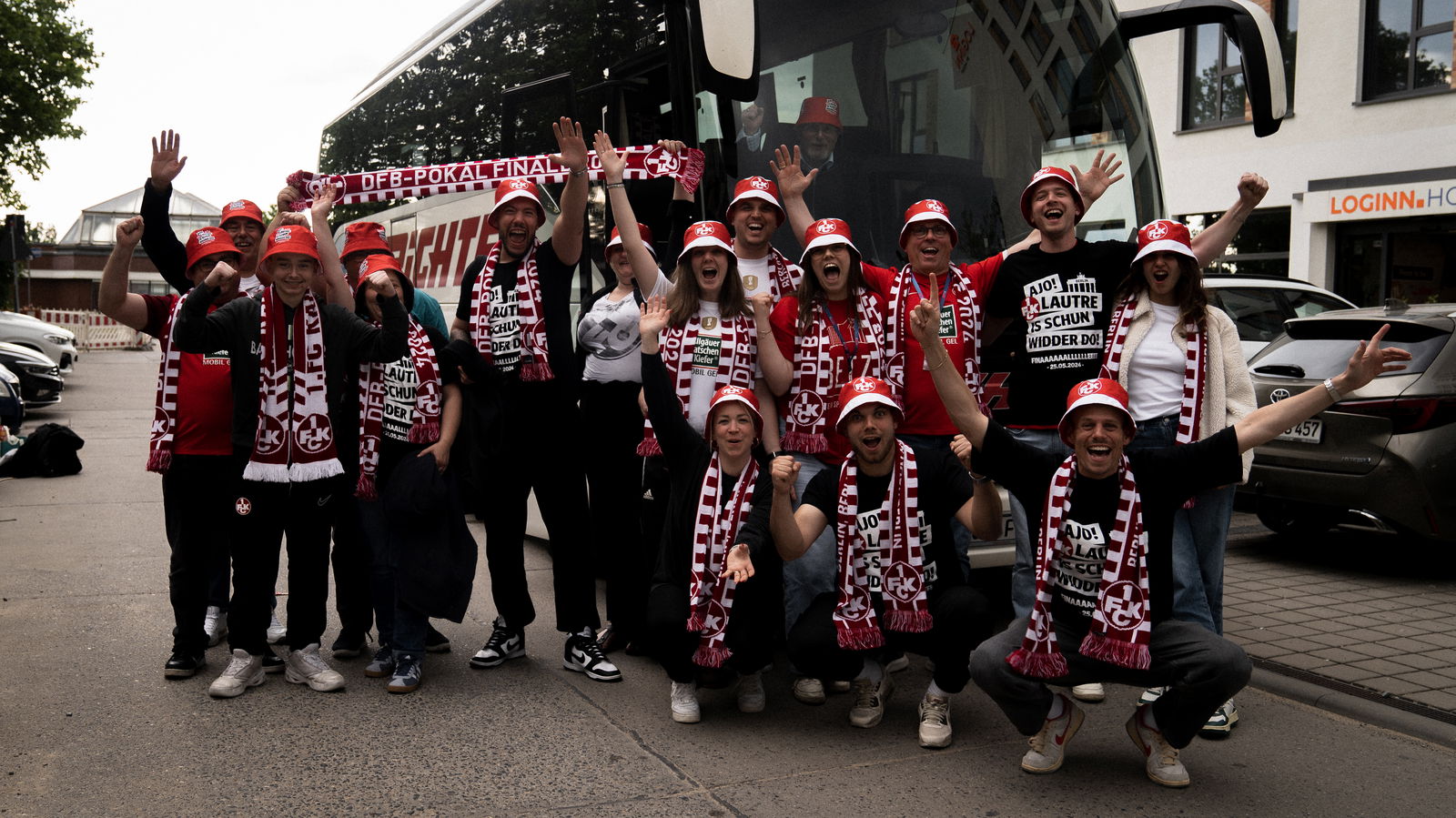 Pokalfinale Gruppenbild