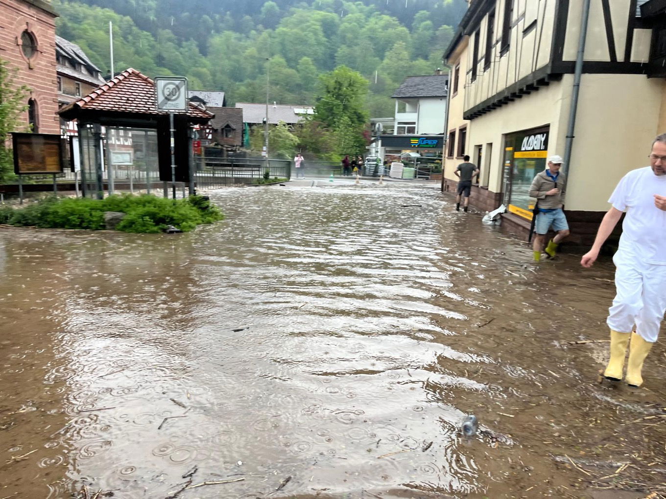 Unwetter Schriesheim 2.Mai