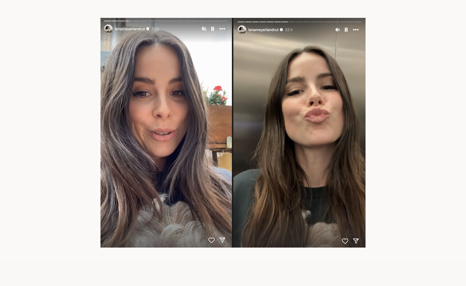 Lena Meyer-Landrut Instagram-Story