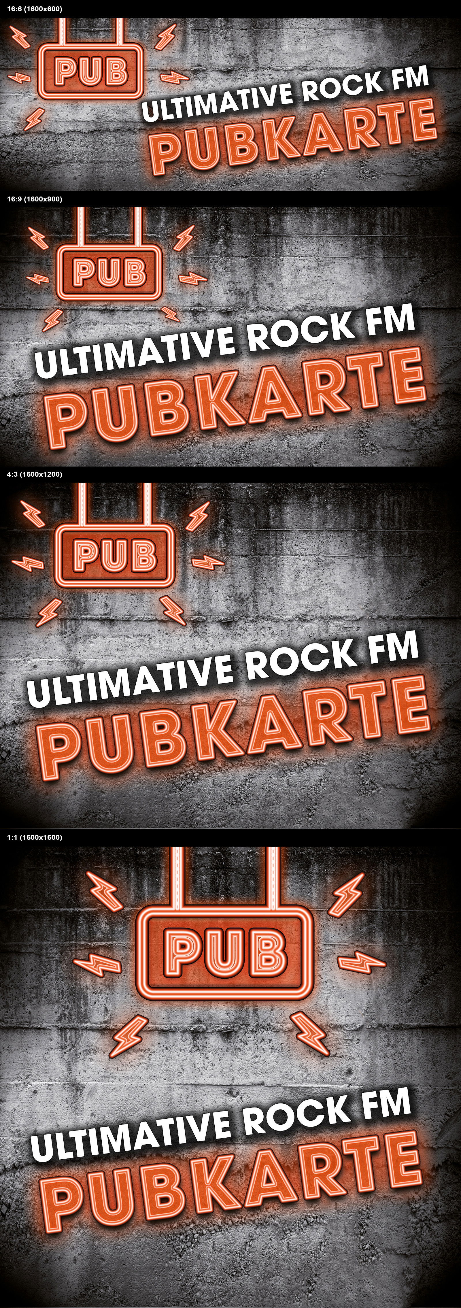 Die ultimative ROCK FM Pubkarte