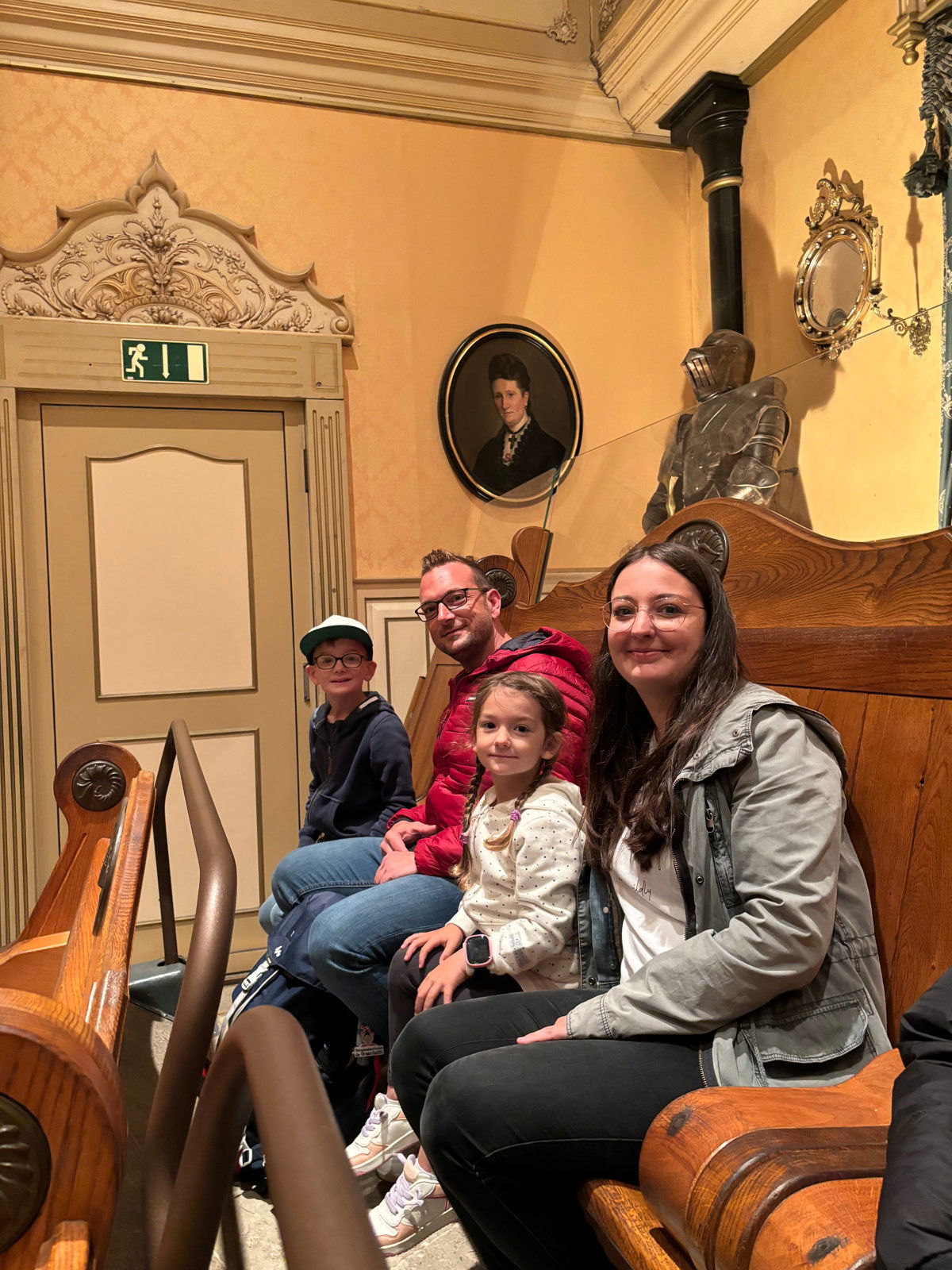 In der "Villa Volta"