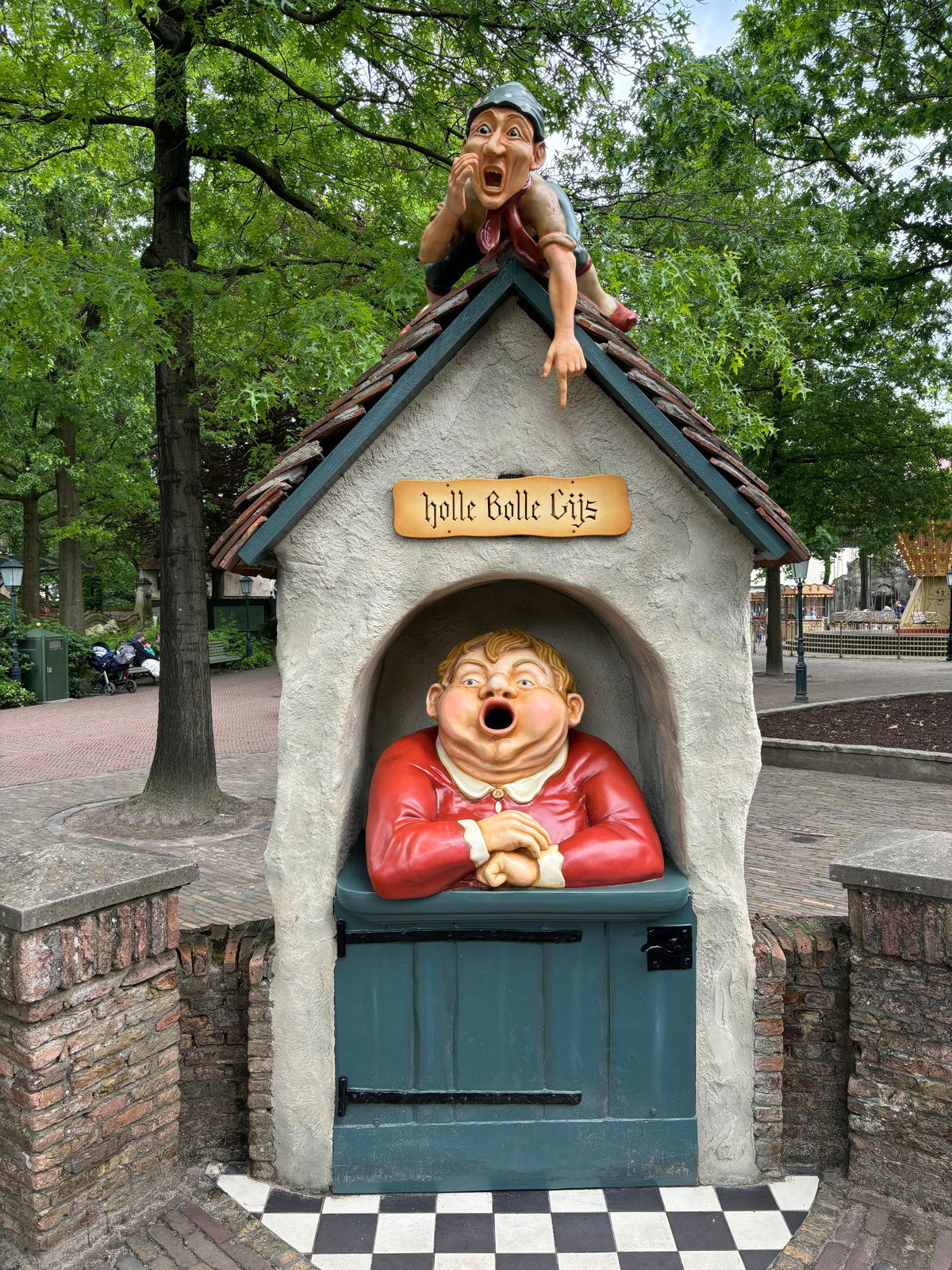 Sprechender Papierkorb "Holle Bolle Gijs"