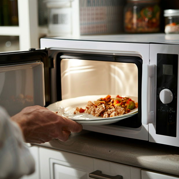Mikrowellen-Essen