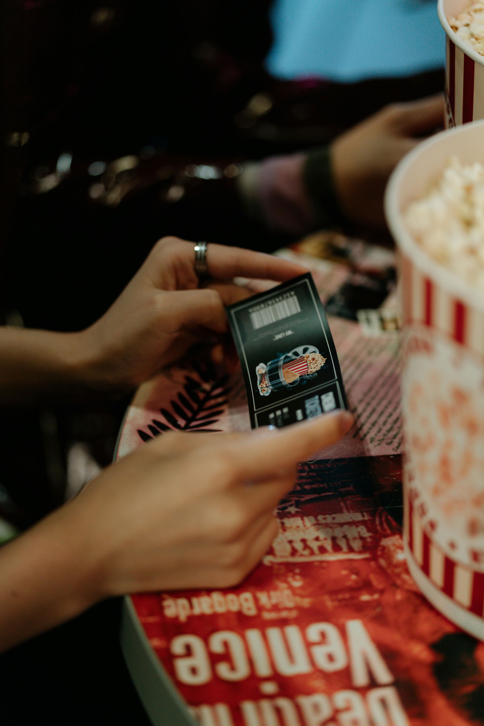 Eintrittskarte für Kino