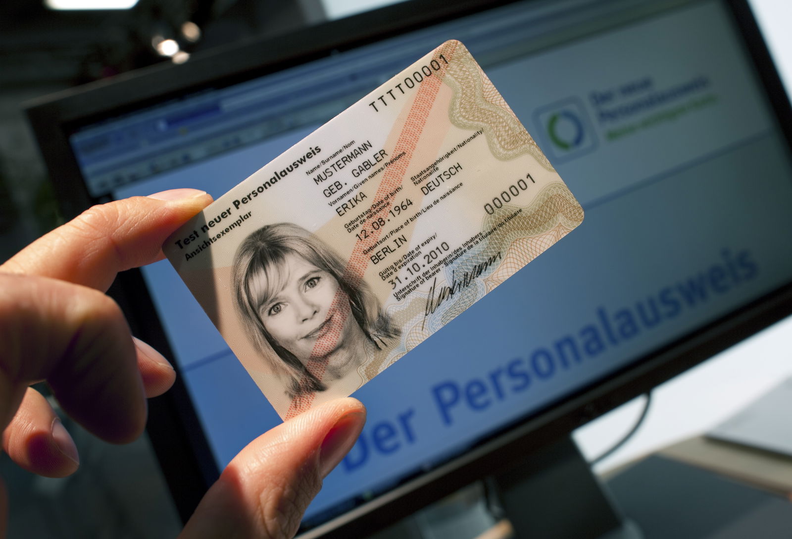 Muster Personalausweis