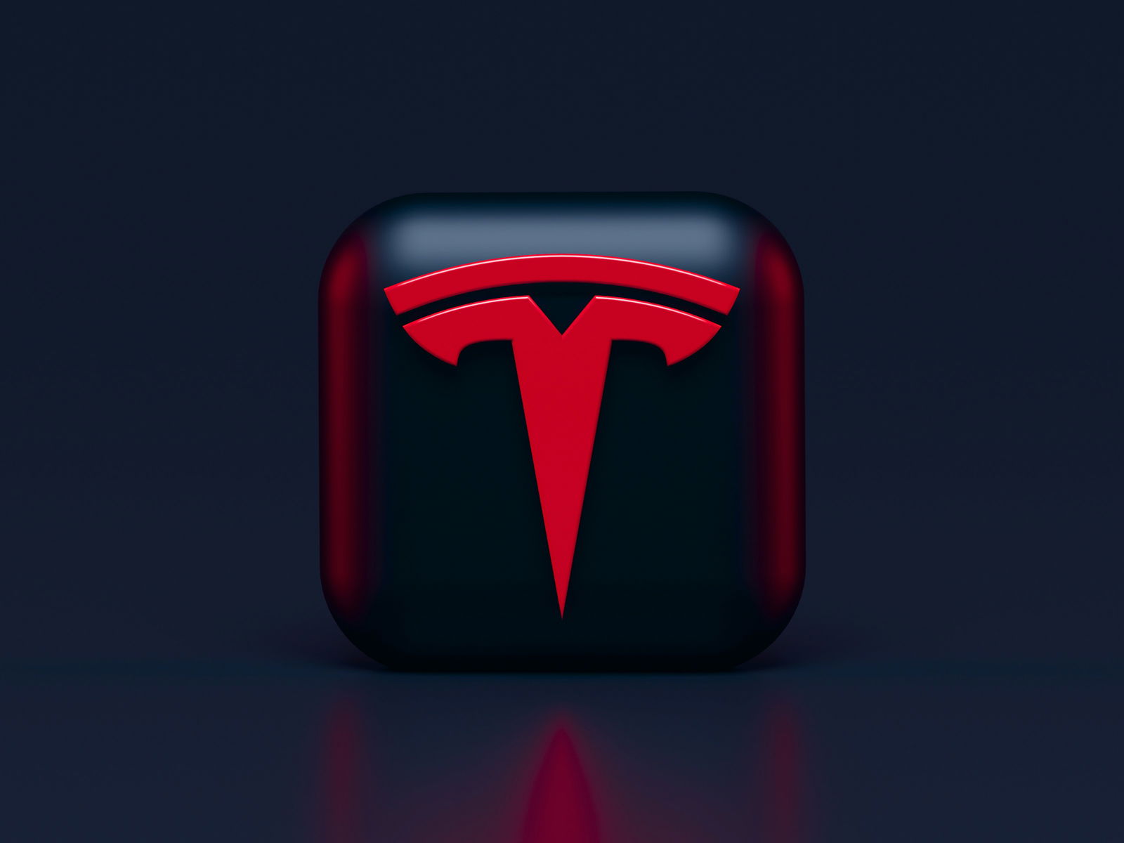 Logo des Autoherstellers Tesla 