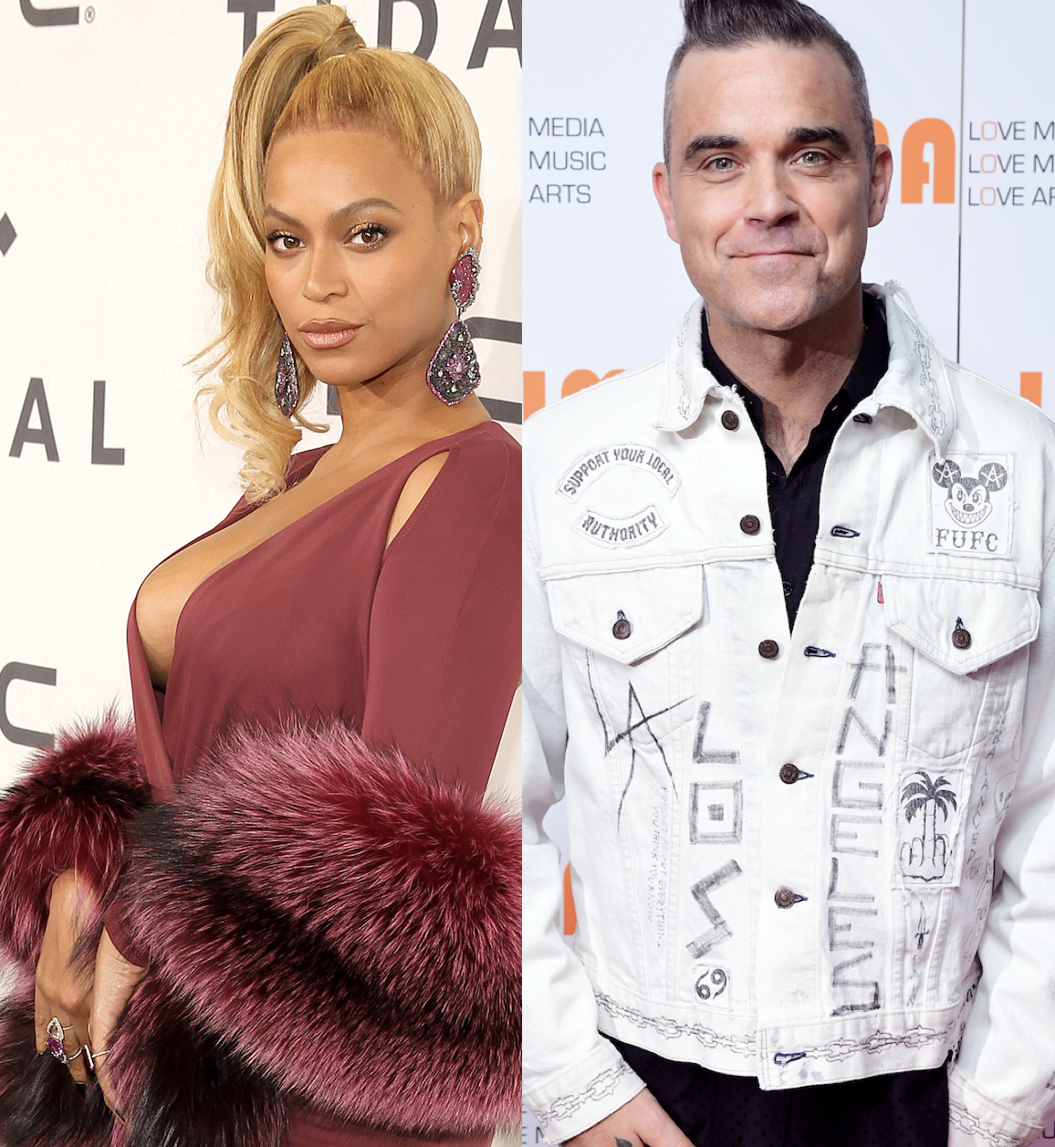 Beyoncé x Robbie Williams
