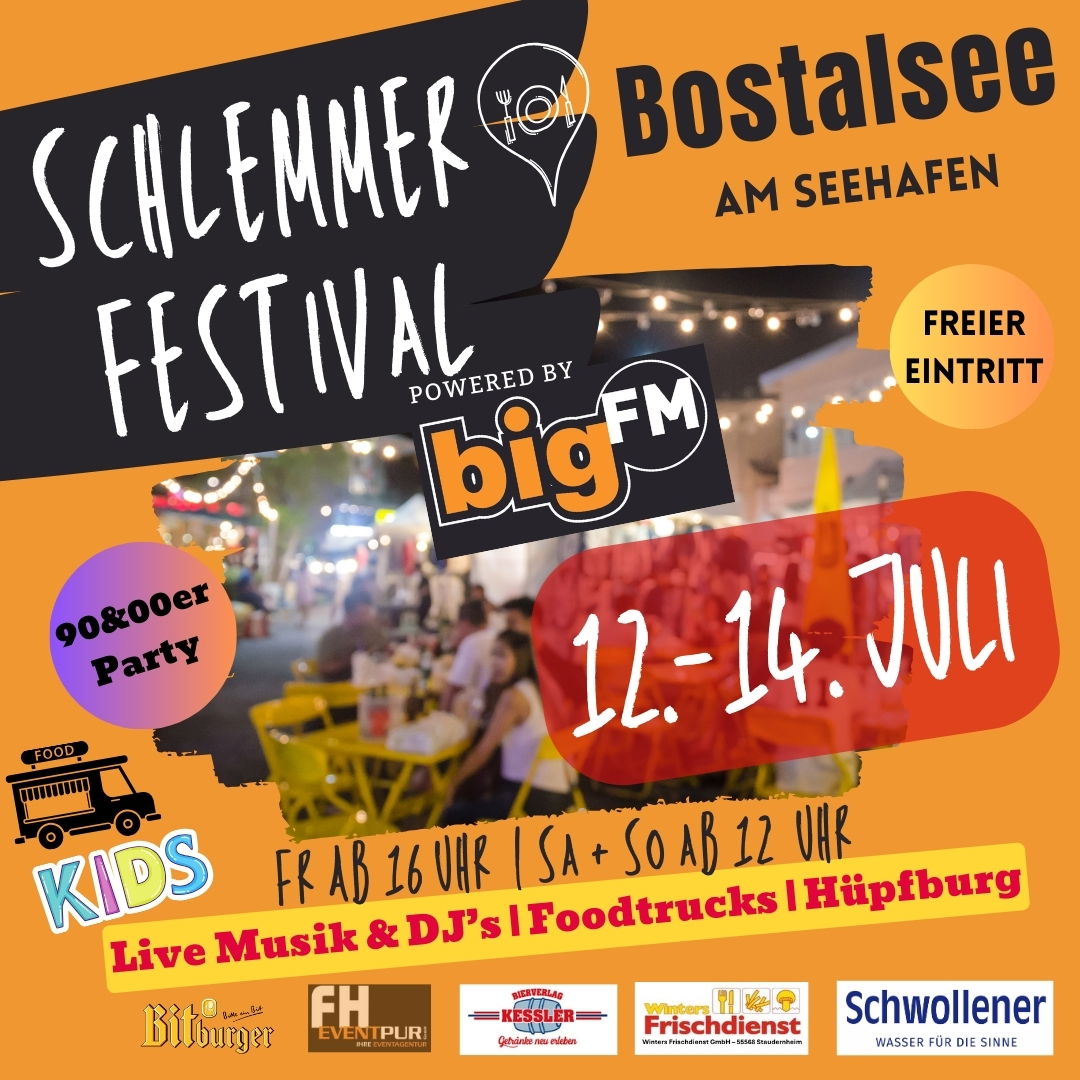 Schlemmer Festival Bostalsee