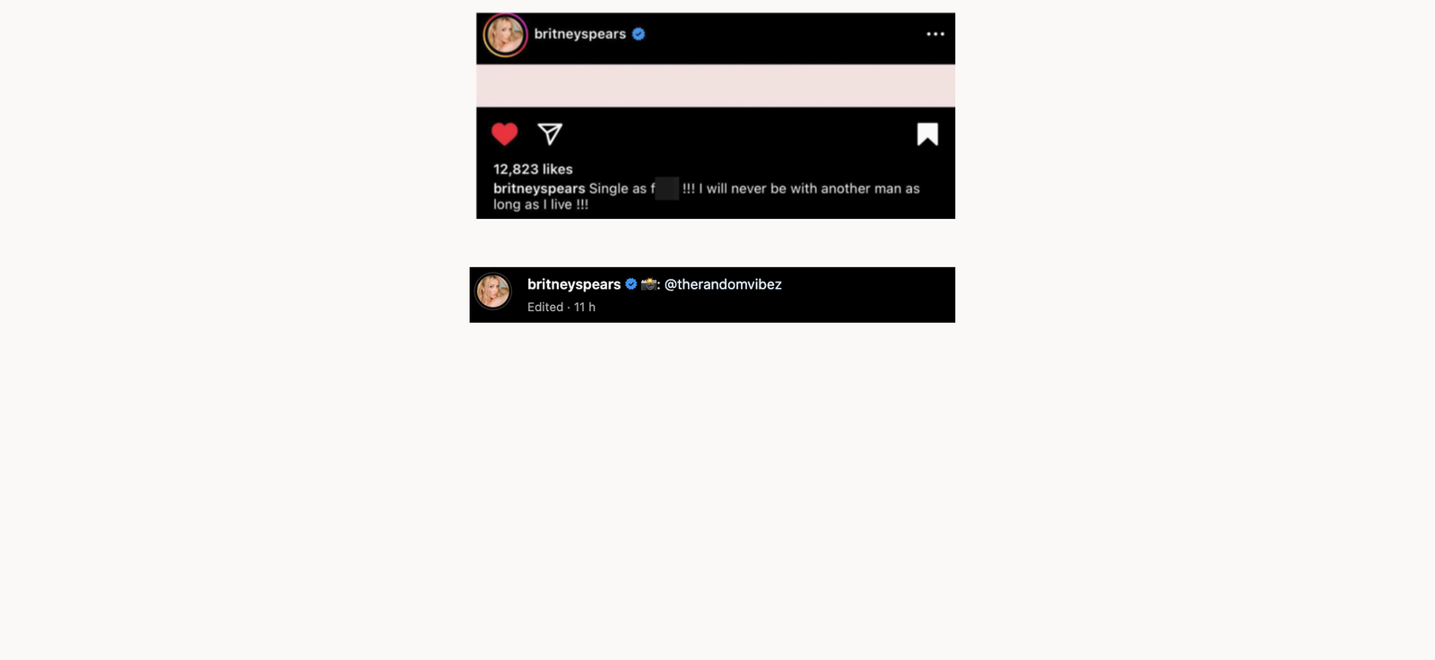 Britney Spears - Instagram