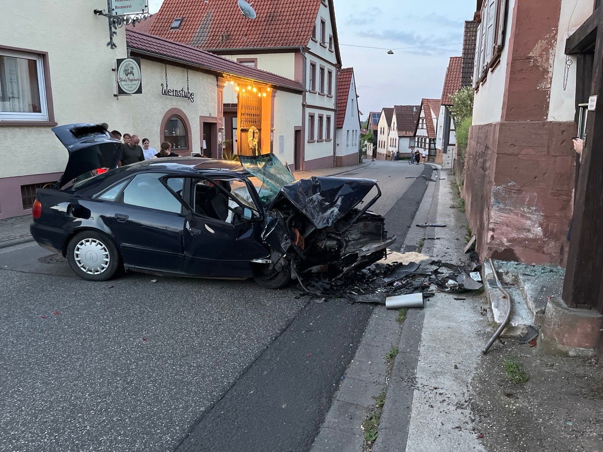 Unfall Hauswand Oberhausen