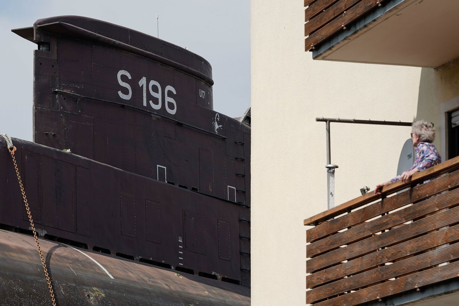 Kurs Museum Ehemaliges MarineUBoot U17 vor Zieleinfahrt RPR1.