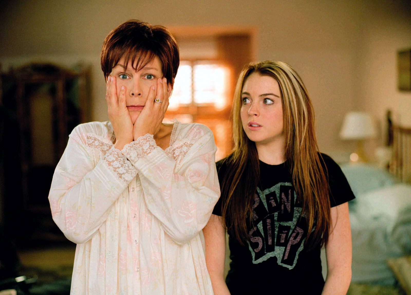 Jamie Lee Curtis x Lindsay Lohan