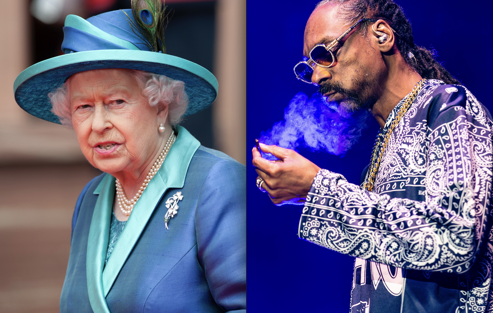 Queen Elizabeth II x Snoop Dogg