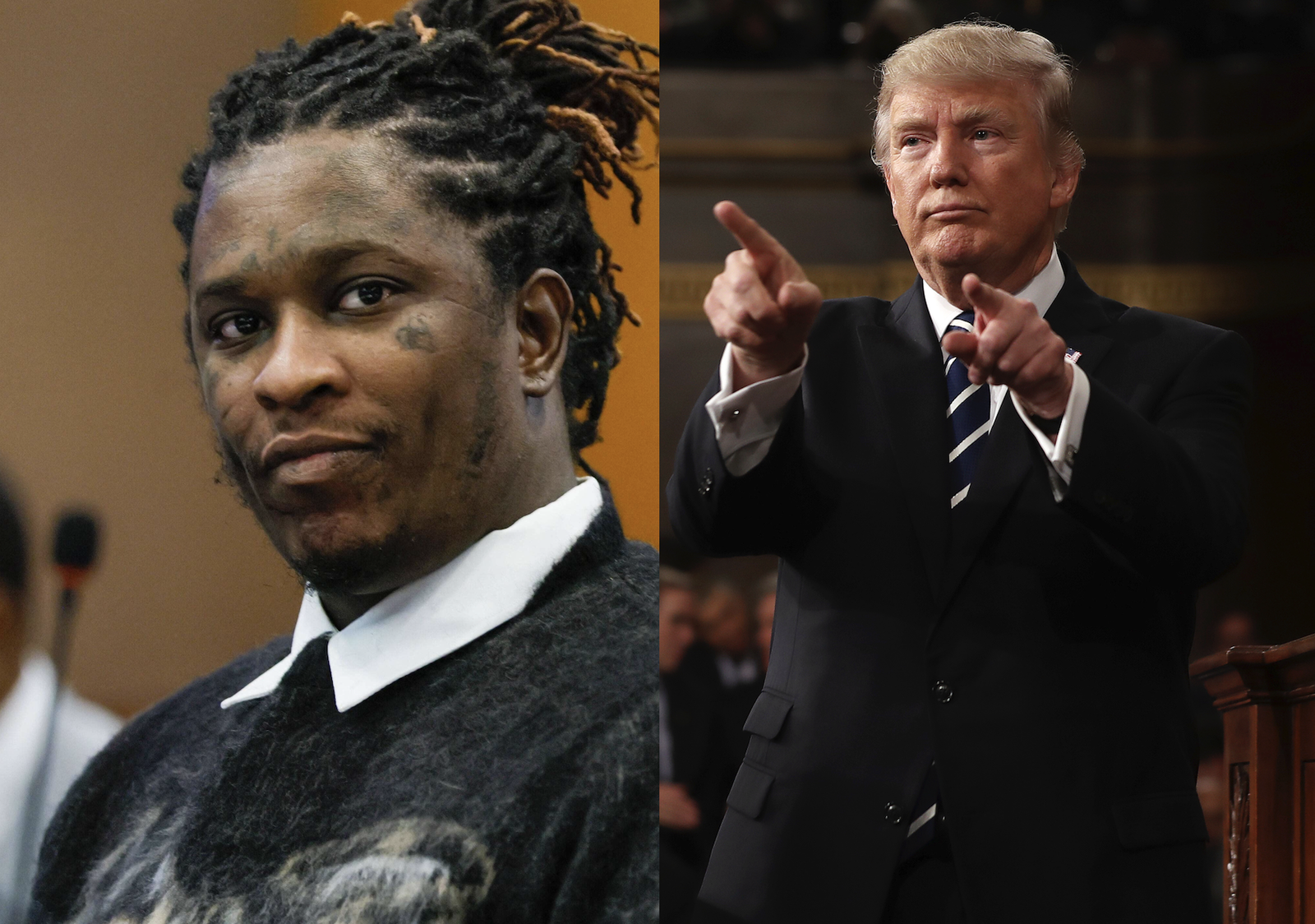 Young Thug x Donald Trump