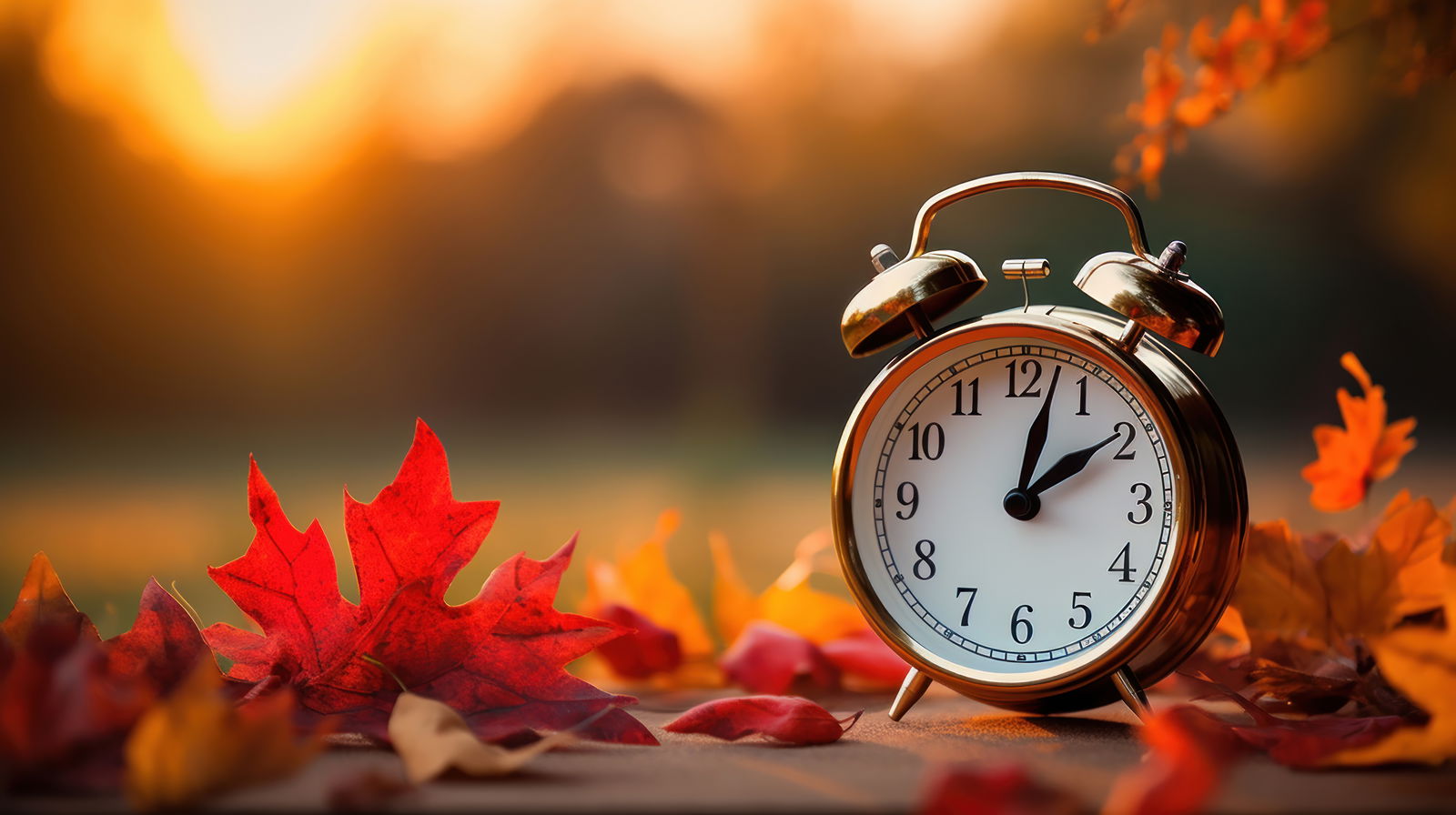 Zeitumstellung im Herbst