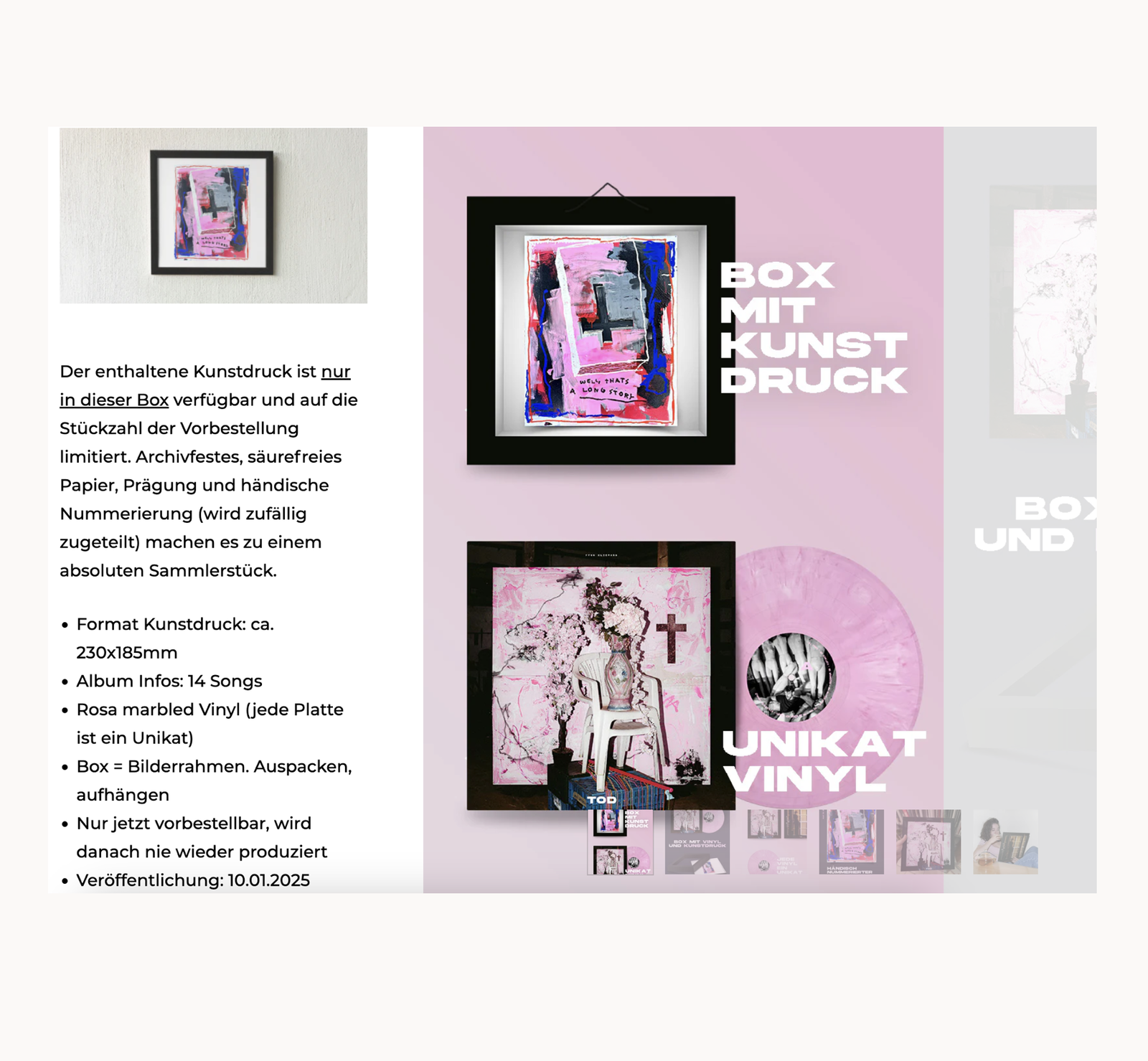 Fynn Kliemann - TOD Album Box