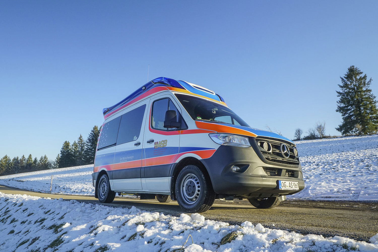 KuR Wünschwagen im Schnee