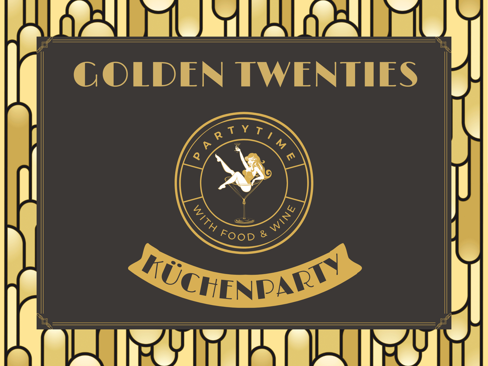 Golden Twenties Küchenparty