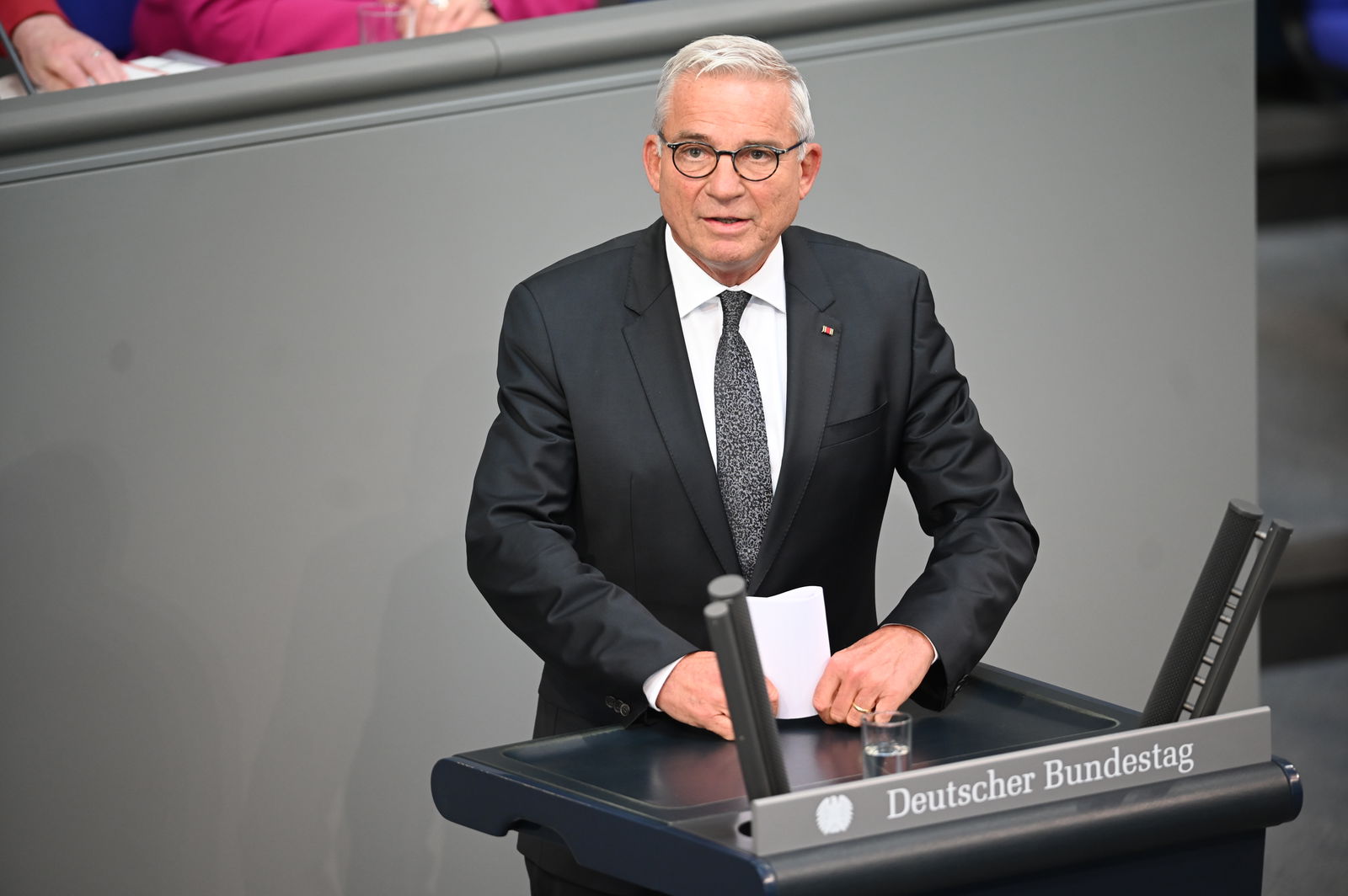 Innenminister Thomas Strobl im Deutschen Bundestag 