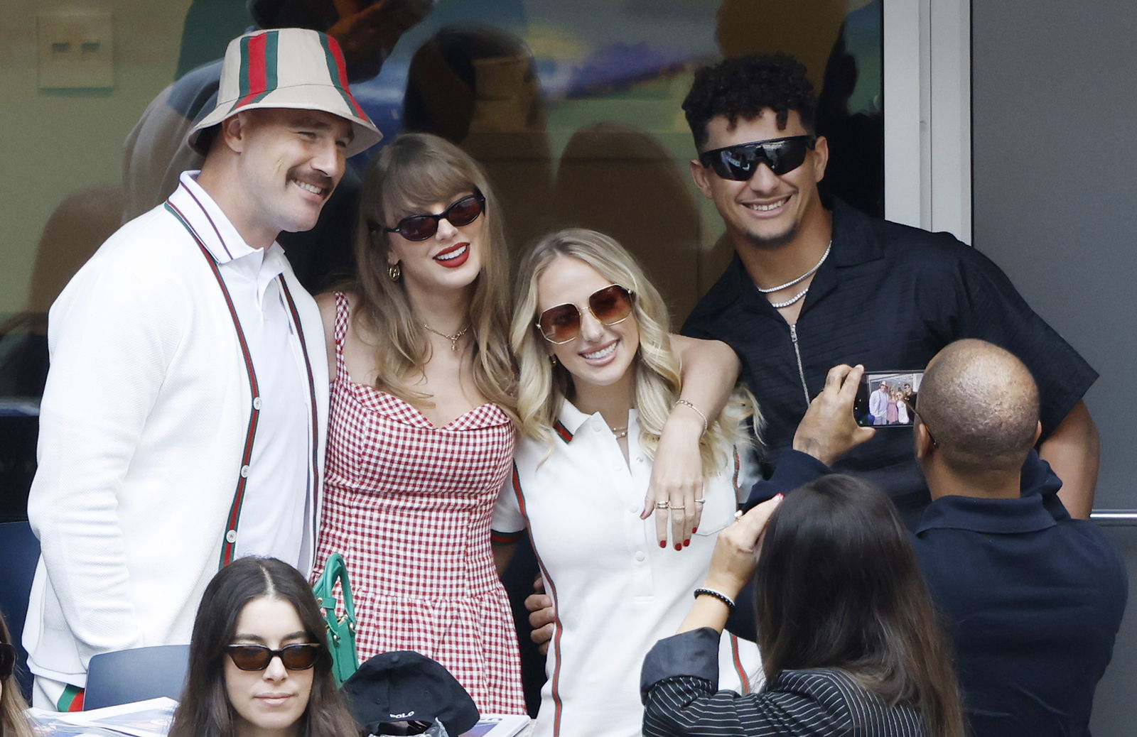 Taylor Swift, Travis Kelce, Mahomes