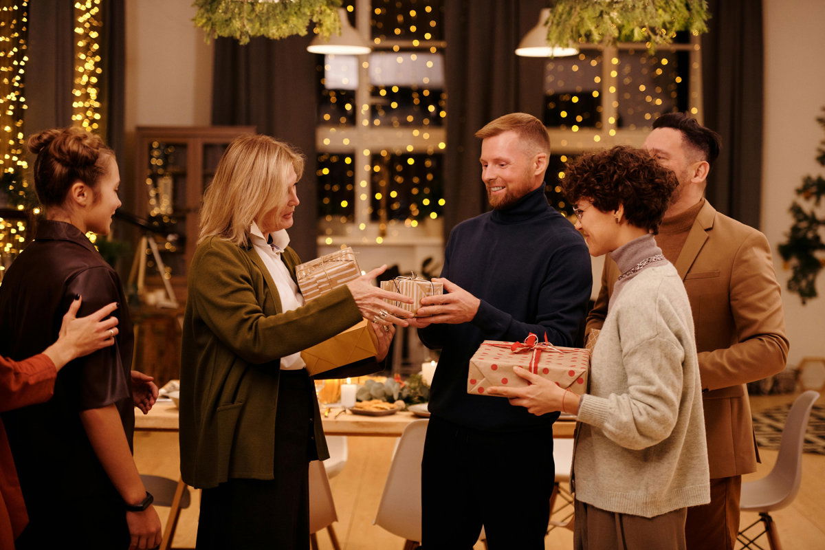 Weihnachts-Wichteln im Büro