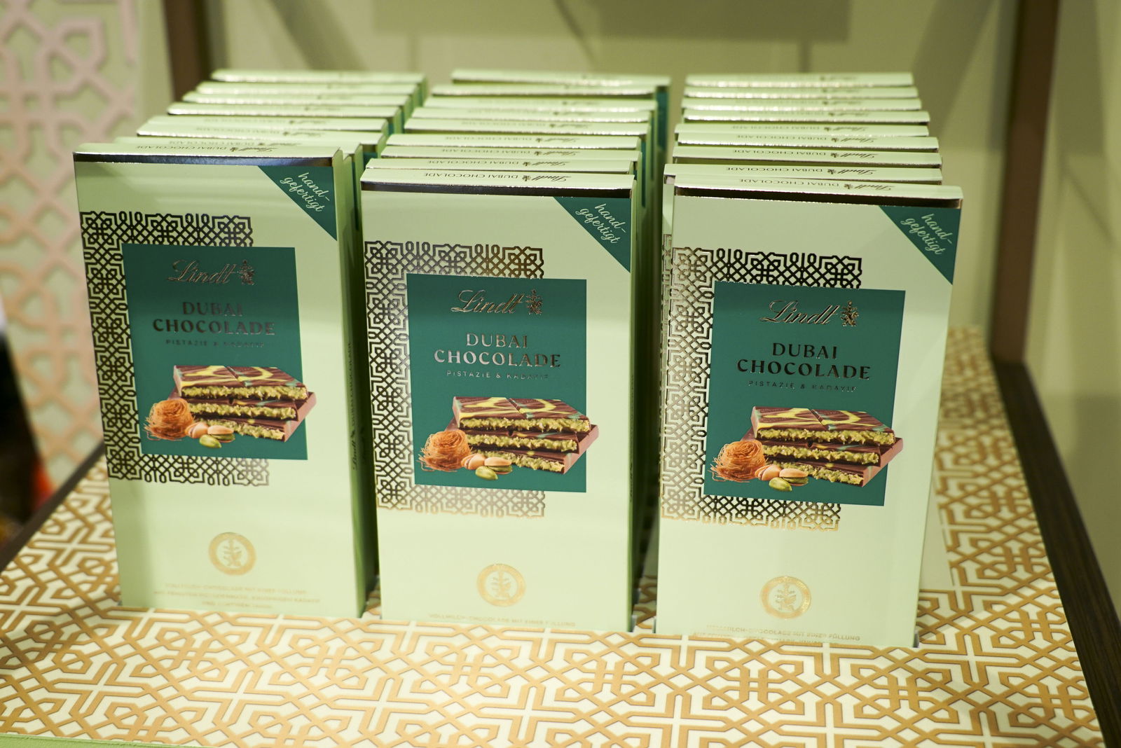 Die limitierte Lindt Dubai-Schokolade ging am Wochenende weg wie warme Semmeln