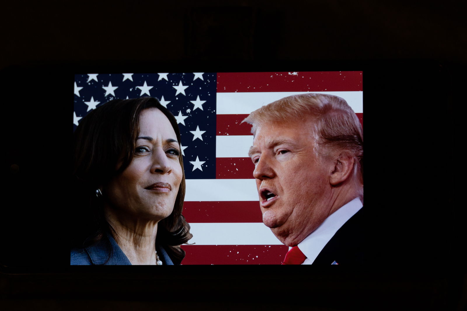 Kamala Harris versus Donald Trump 