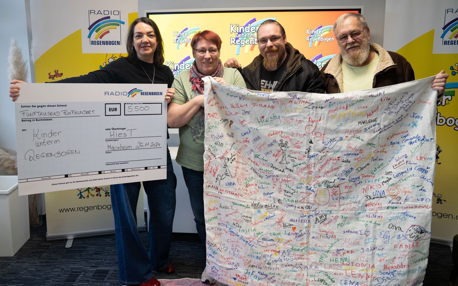 KuR Spendenübergabe Kerstin Schmitt