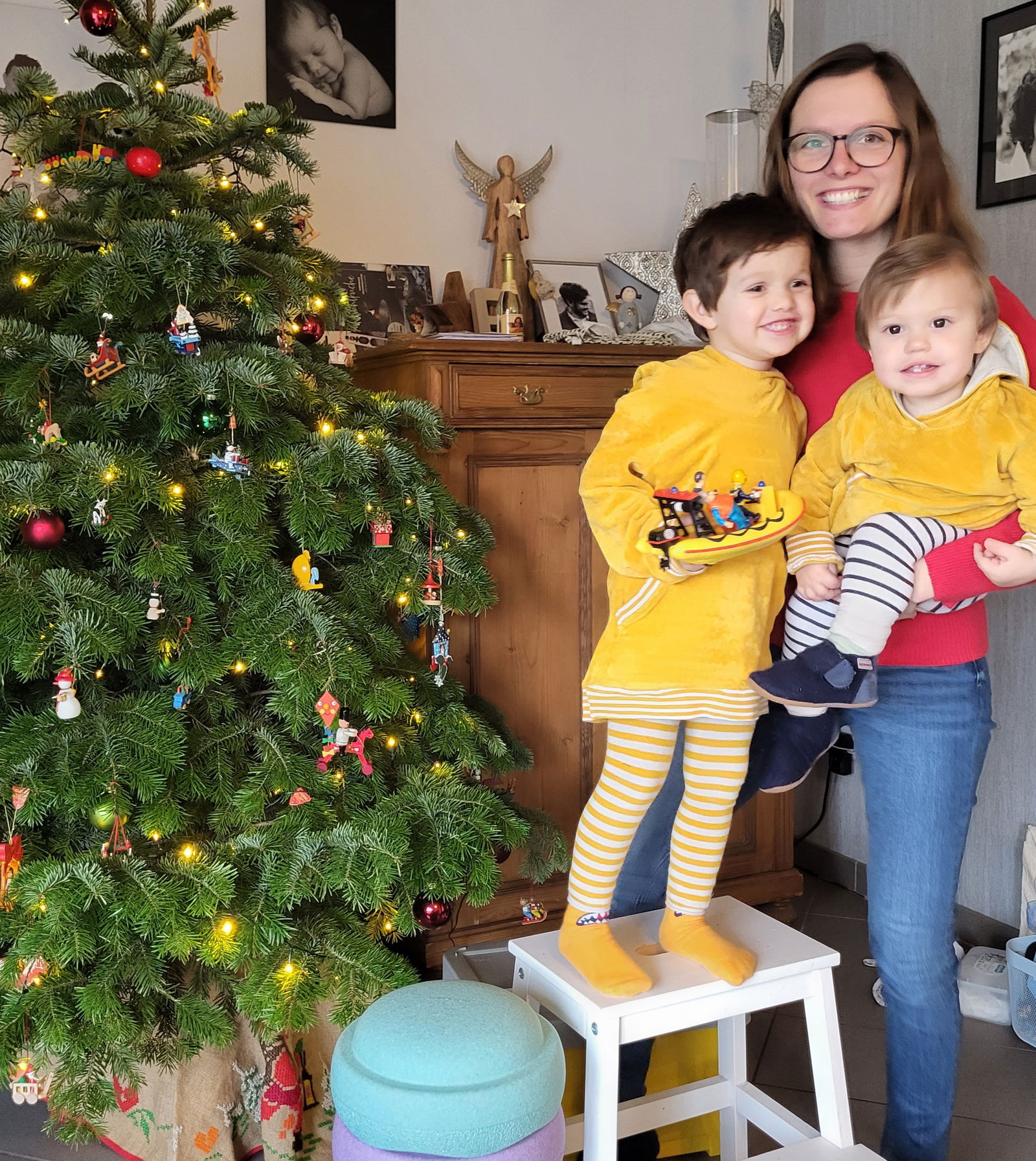 KuR Ben mit Mama und Bruder