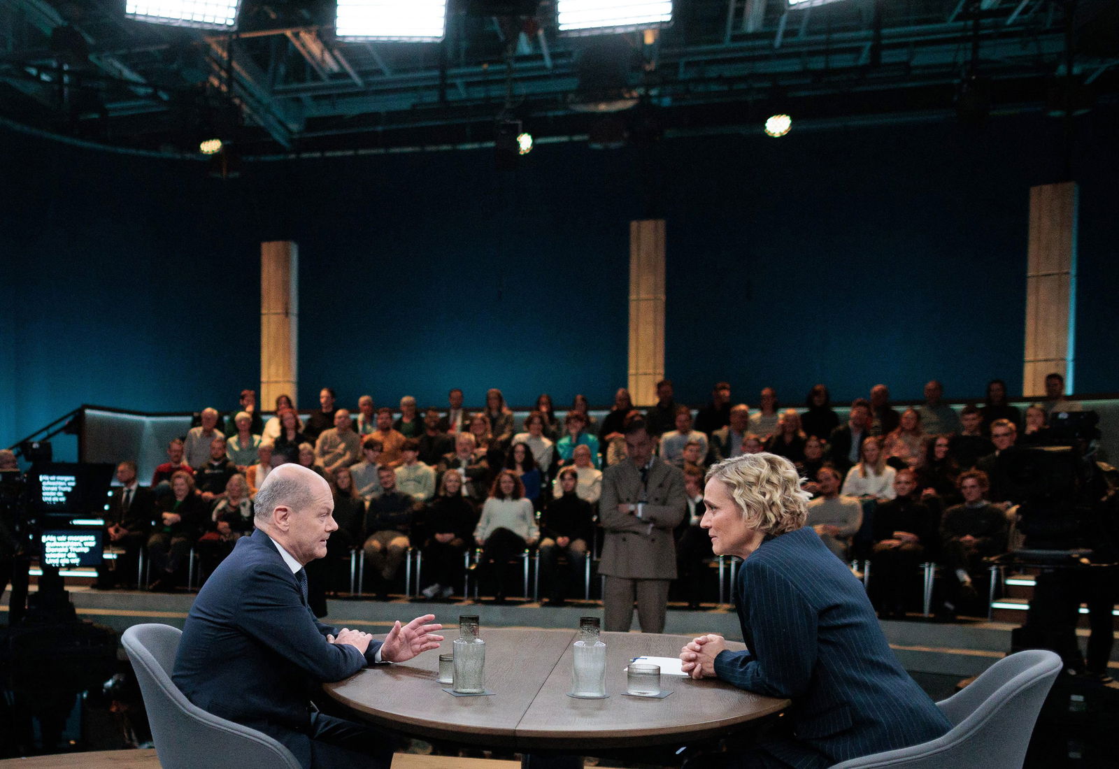 Olaf Scholz im Interview mit Caren Miosga 