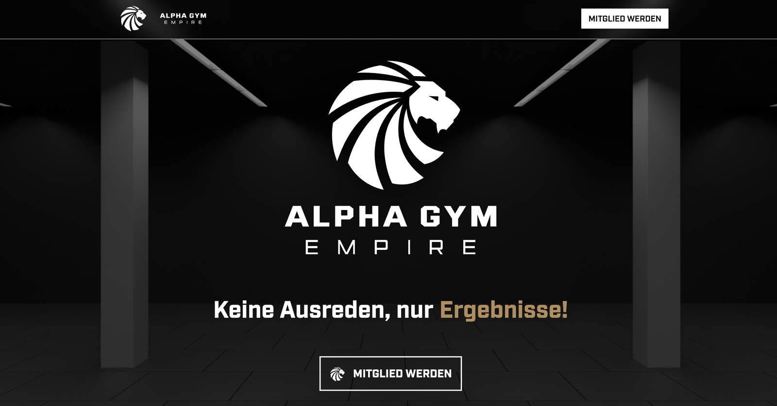 Alpha Gym Empire - Kollegah Website