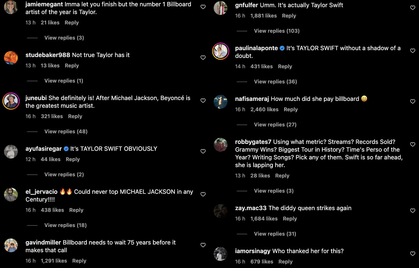 CNN - Taylor Swift x Beyoncé Kommentarfeld 