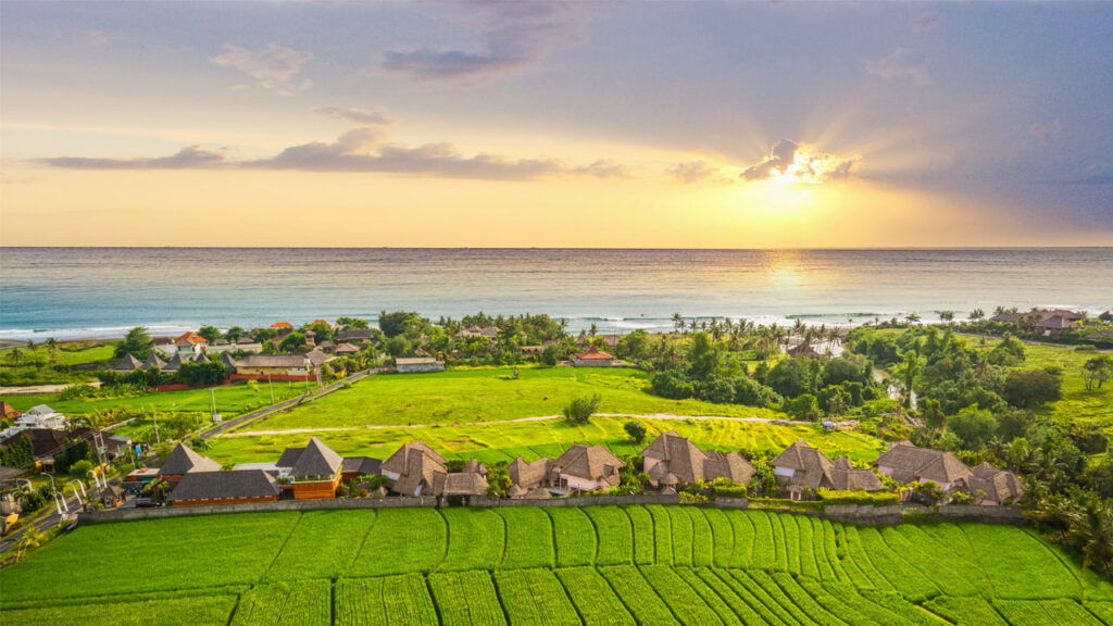 Pererenan auf Bali ist weniger touristisch als der Nachbarort Canggu