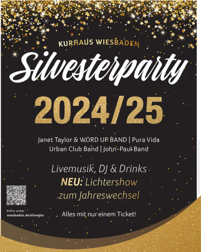 Silvester Party im Kurhaus Wiesbaden