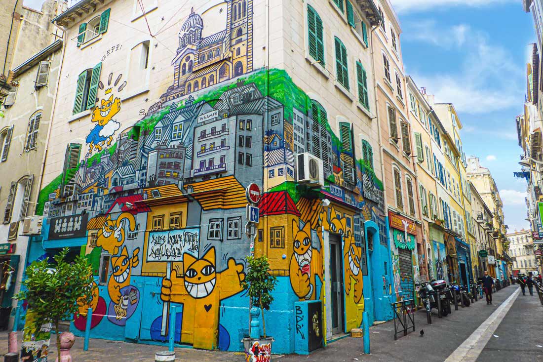 Streetart in Marseille 