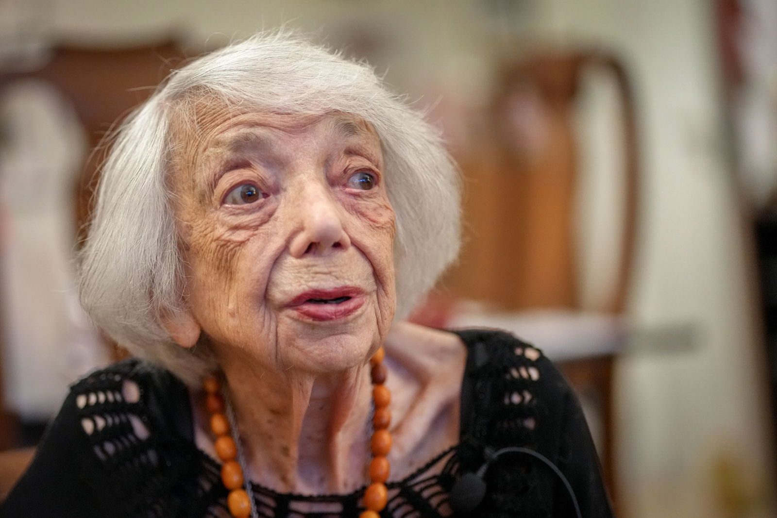 Margot Friedländer warnt vor Gefahren für die Demokratie. 